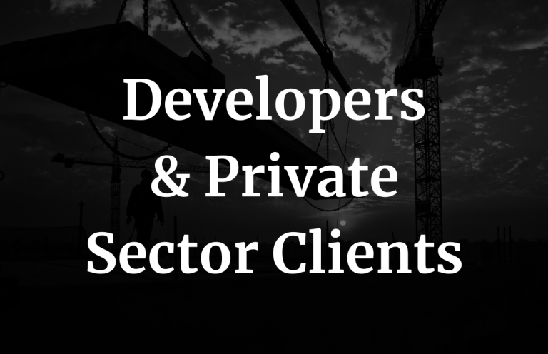 Procurement support for SME and mid-size developers across residential and mixed-use projects